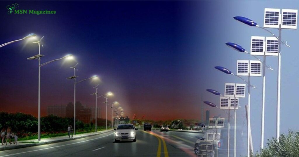 Self Cleaning Street Light Palm Oil